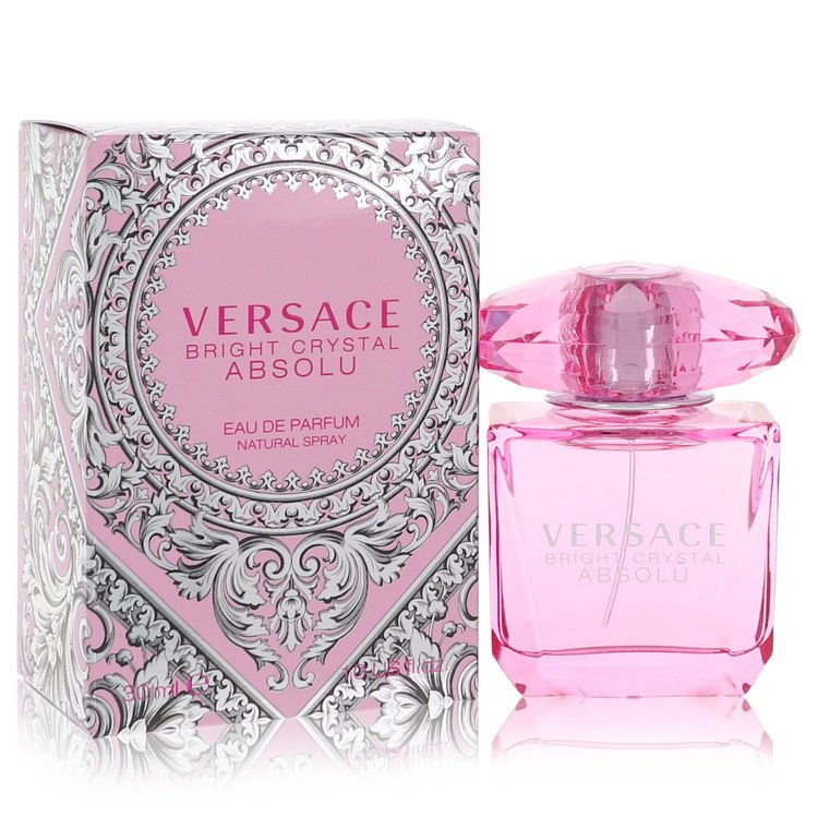 Bright Crystal Absolu By Versace Eau De Parfum Spray 1 Oz For Women