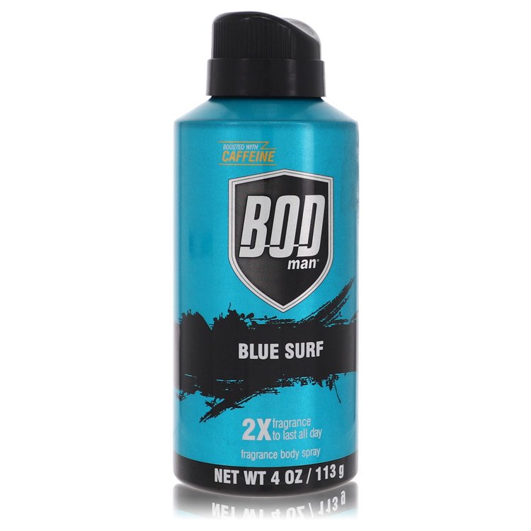 Bod Man Blue Surf By Parfums De Coeur Body Spray 4 Oz For Men