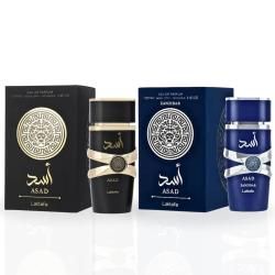 Bundle Lattafa Asad 2 Piece Gift Set: Asad 100Ml EDP Asad Zanzibar 100Ml For Men