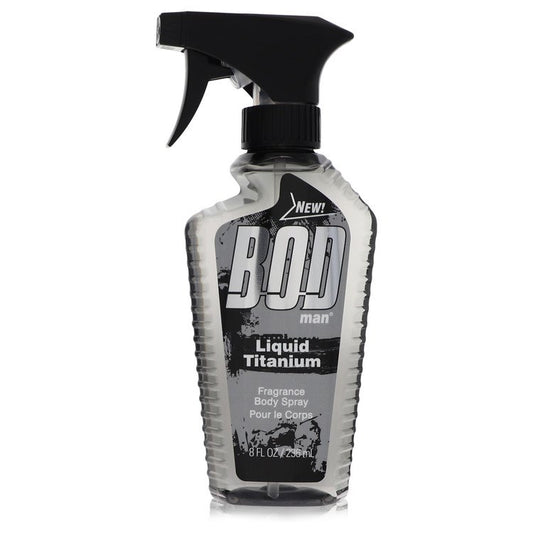 Bod Man Liquid Titanium By Parfums De Coeur Fragrance Body Spray 8 Oz For Men