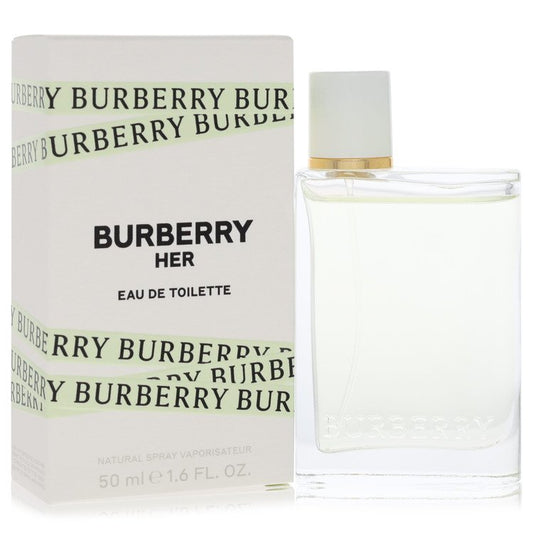 Burberry Her By Burberry Eau De Toilette Spray 1.6 Oz For Women