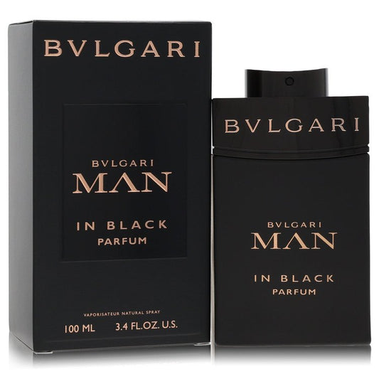 Bvlgari Man In Black By Bvlgari Parfum Spray 3.4 Oz For Men