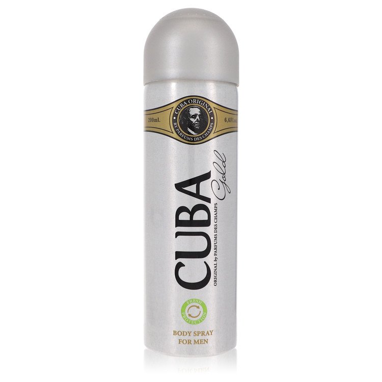 Cuba Gold By Fragluxe Deodorant Spray (Unboxed) 6.7 Oz For Men