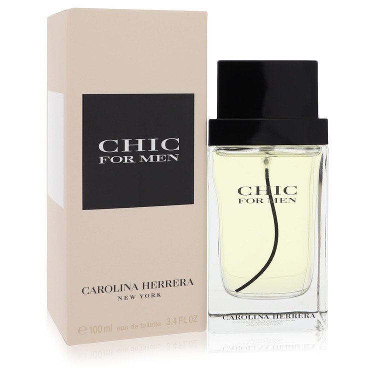 Chic By Carolina Herrera Eau De Toilette Spray 3.4 Oz For Men