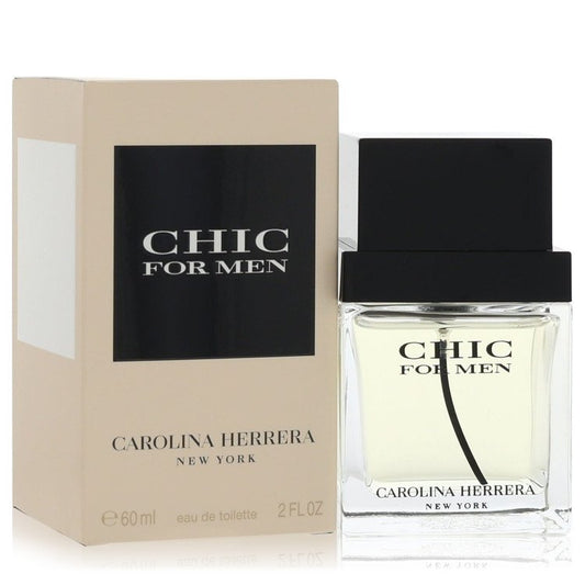 Chic By Carolina Herrera Eau De Toilette Spray 2 Oz For Men