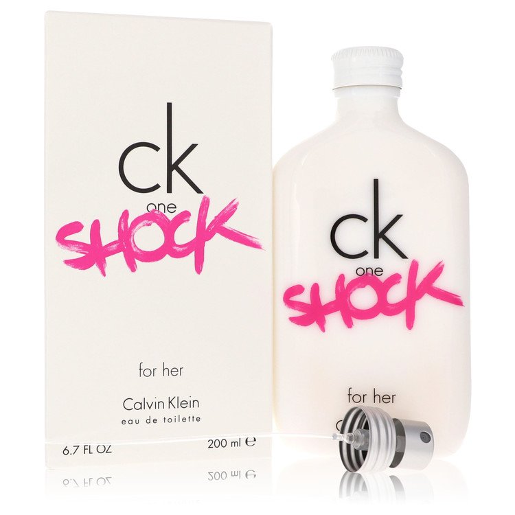 Ck One Shock By Calvin Klein Eau De Toilette Spray 6.7 Oz For Women