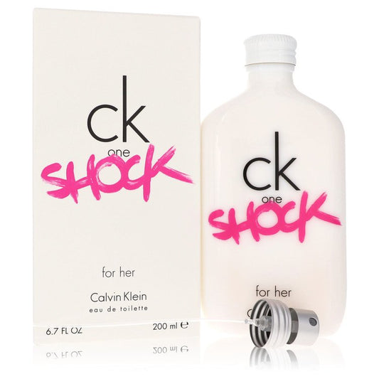 Ck One Shock By Calvin Klein Eau De Toilette Spray 6.7 Oz For Women