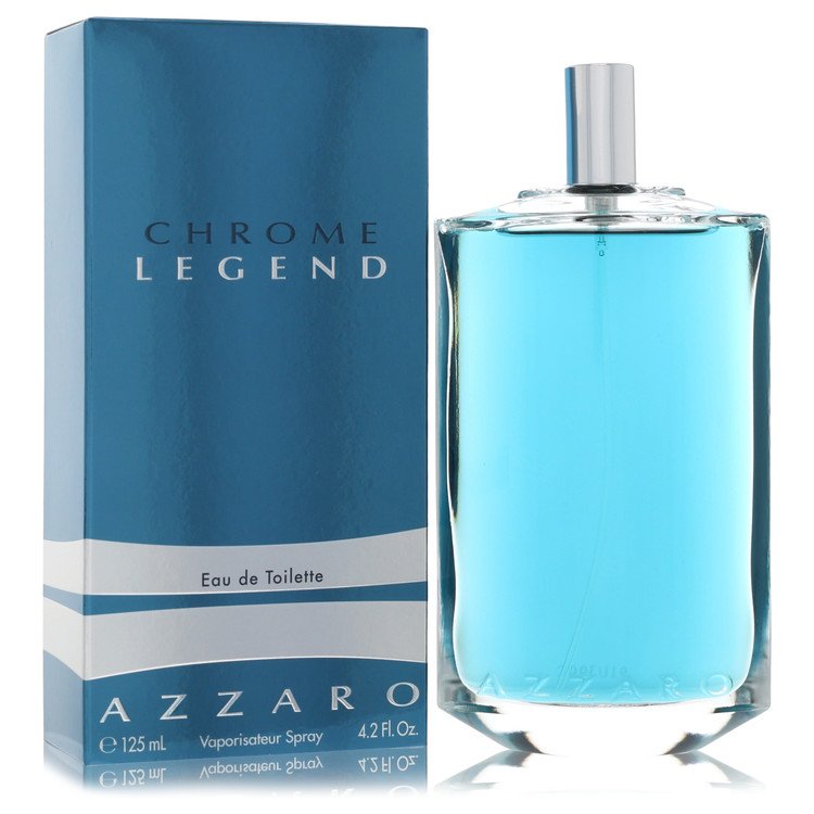 Chrome Legend By Azzaro Eau De Toilette Spray 4.2 Oz For Men