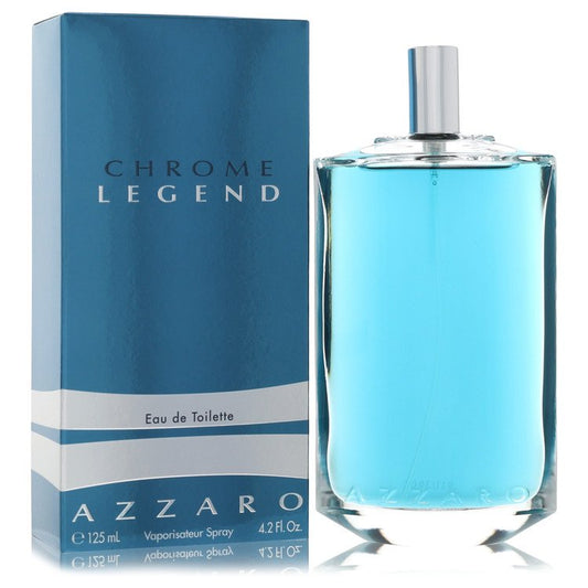 Chrome Legend By Azzaro Eau De Toilette Spray 4.2 Oz For Men