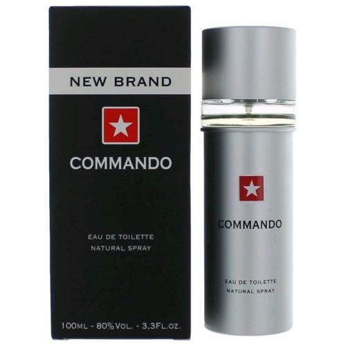 Commando By New Brand 3.4 Fl.Oz. EDT Spray For Men