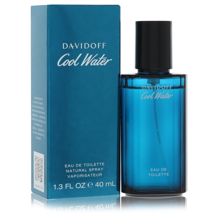 Cool Water By Davidoff Eau De Toilette Spray 1.35 Oz For Men