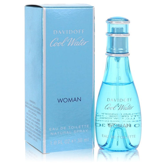 Cool Water By Davidoff Eau De Toilette Spray 1 Oz For Women