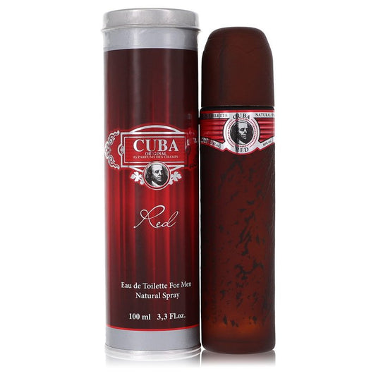 Cuba Red By Fragluxe Eau De Toilette Spray 3.4 Oz For Men