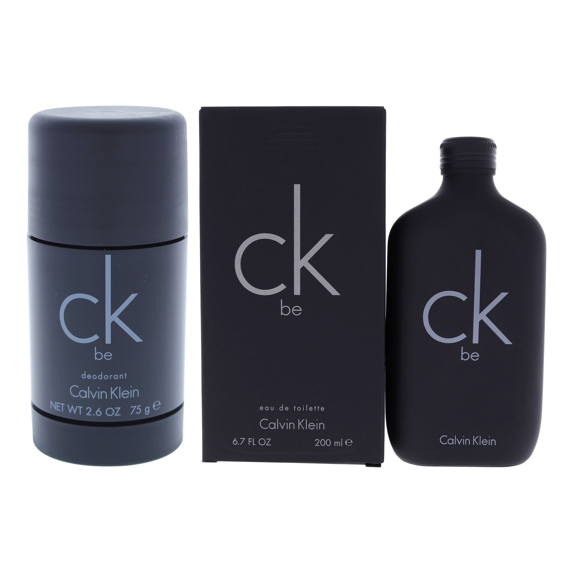 Ck Be 2 Pcs Set: 6.7 Eau De Toilette Spray + 2.6 Deodorant Stick