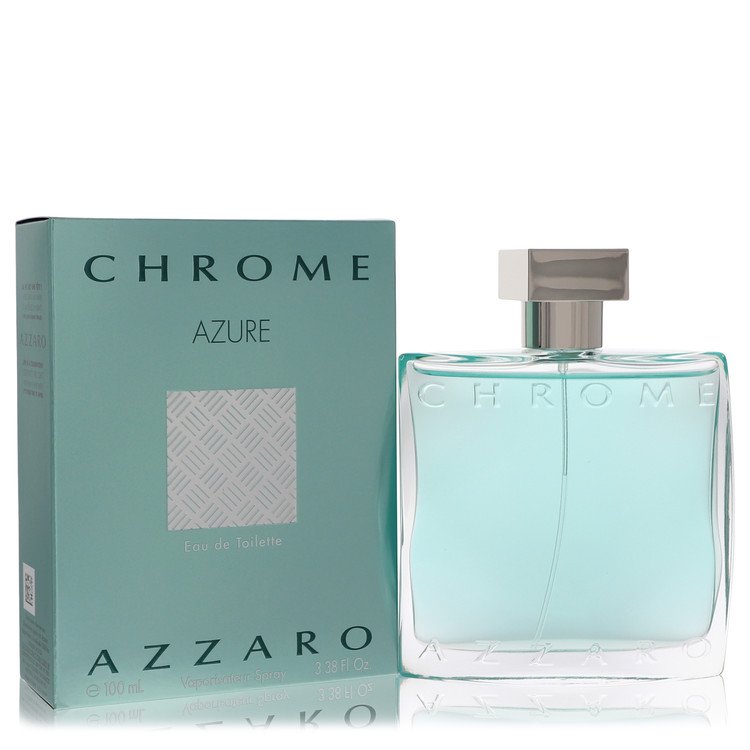 Chrome Azure By Azzaro Eau De Toilette Spray 3.4 Oz For Men