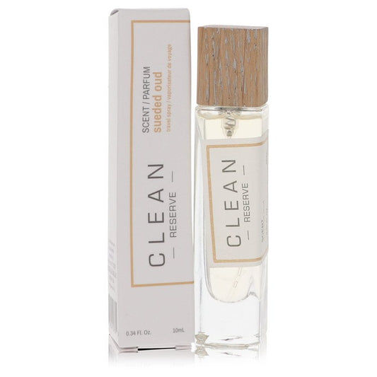Clean Sueded Oud By Clean Travel Spray .34 Oz For Women