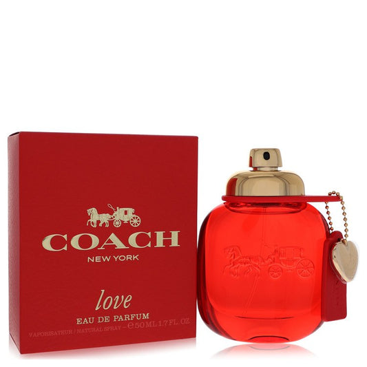 Coach Love By Coach Eau De Parfum Spray (Red Packaging) 1.7 Oz For Women