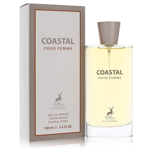 Coastal Pour Femme By Maison Alhambra Eau De Parfum Spray 3.4 Oz For Women