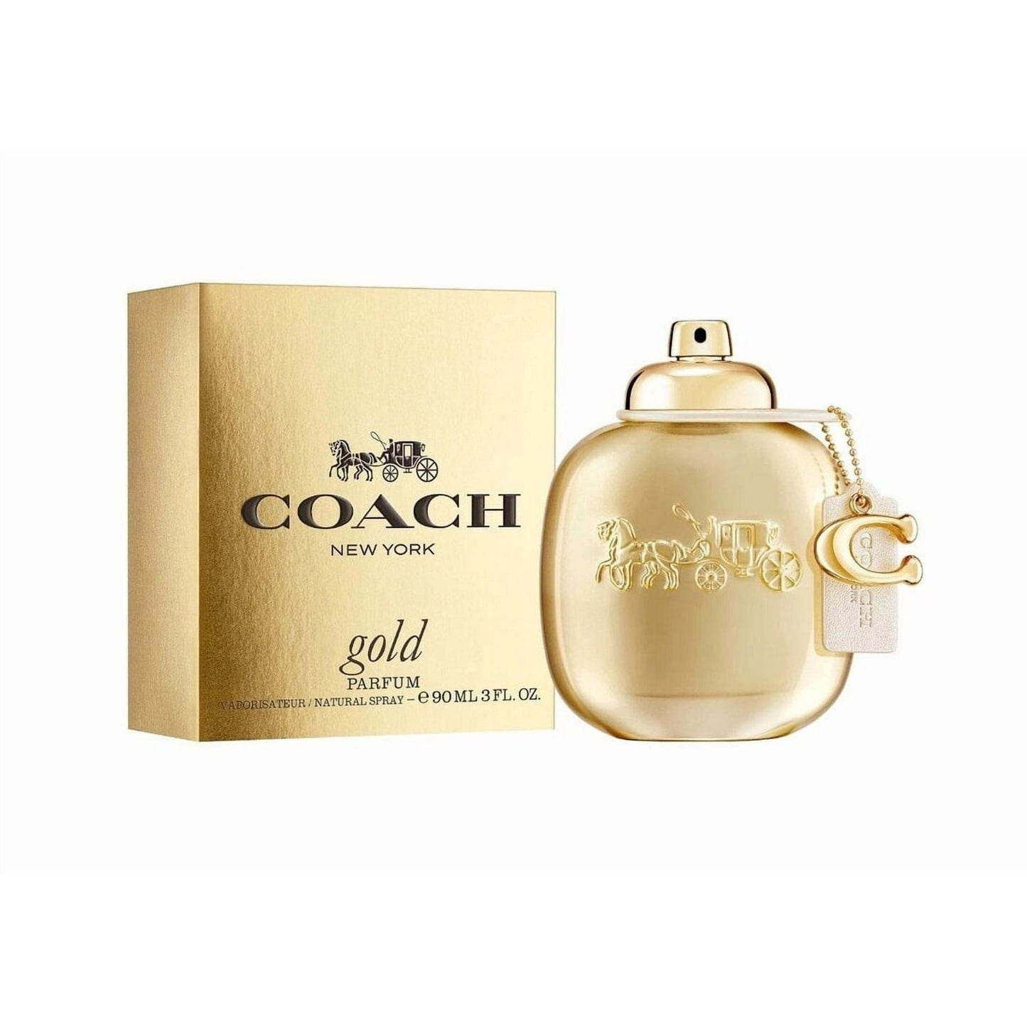 Coach Gold By Coach, 3 Oz Parfum Spray For Women