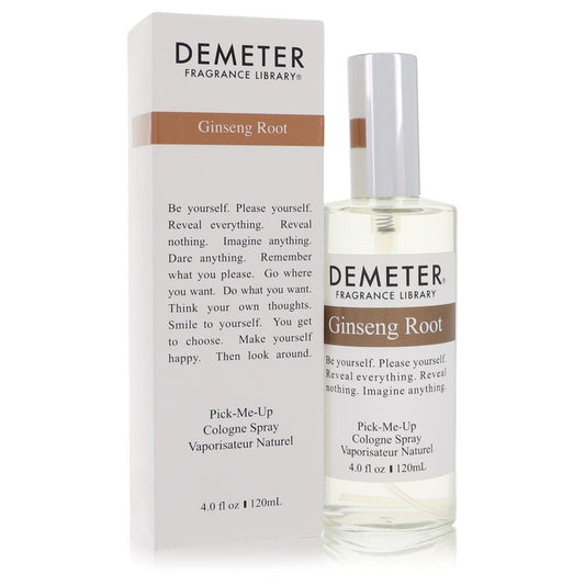 Demeter Ginseng Root By Demeter Cologne Spray 4 Oz For Women