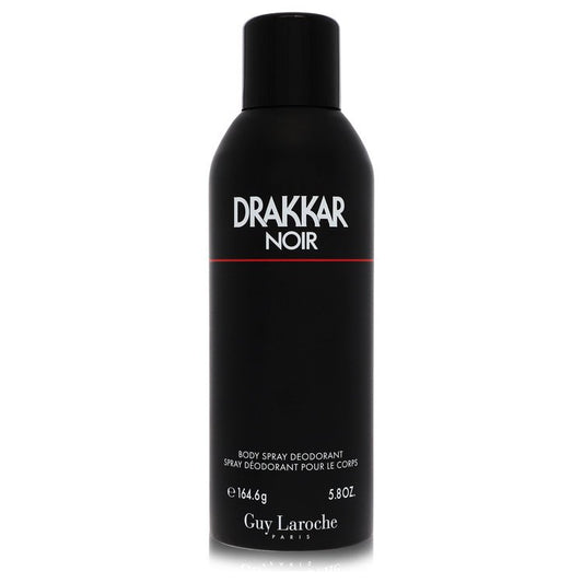 Drakkar Noir By Guy Laroche Deodorant Body Spray 6 Oz For Men