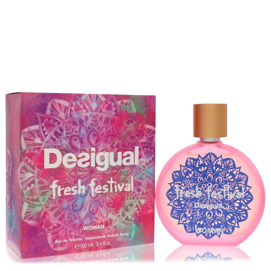 Desigual Fresh Festival By Desigual Eau De Toilette Spray 3.4 Oz For Women
