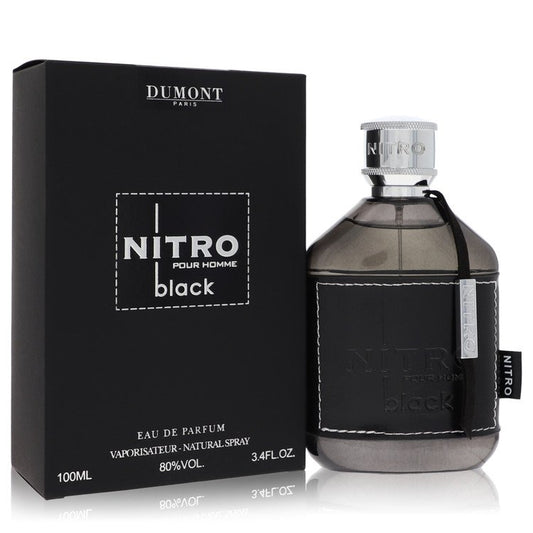 Dumont Nitro Black By Dumont Paris Eau De Parfum Spray 3.4 Oz For Men