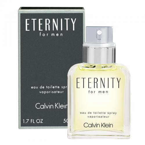 Eternity For Men By Calvin Klein 1.7 Fl.Oz. EDT Spray For Men