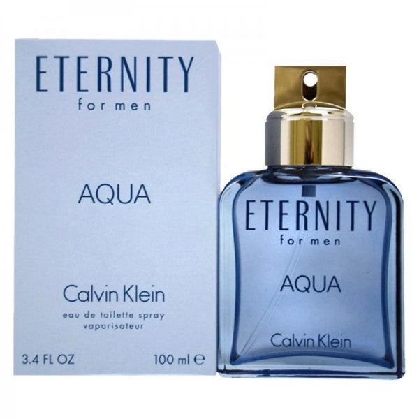Eternity Aqua By Calvin Klein 3.4 Fl. Oz. EDT Spray For Men