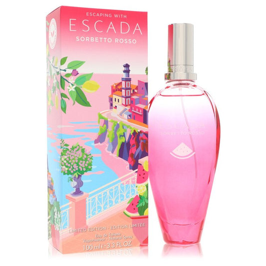 Escada Sorbetto Rosso By Escada Eau De Toilette Spray (Limited Edition) 3.3 Oz For Women