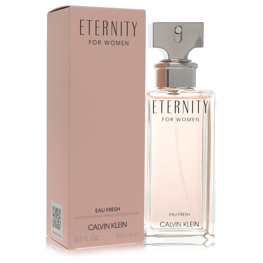 Eternity Eau Fresh By Calvin Klein Eau De Parfum Spray 3.4 Oz For Women