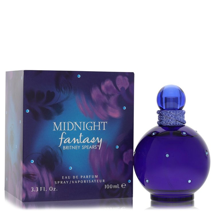 Fantasy Midnight By Britney Spears Eau De Parfum Spray 3.4 Oz For Women