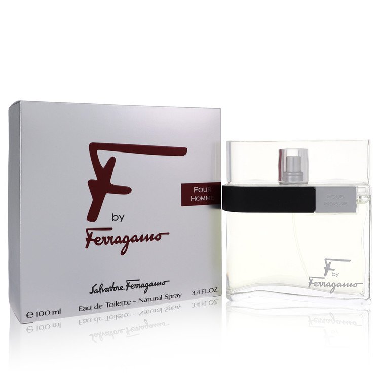 F By Salvatore Ferragamo Eau De Toilette Spray 3.4 Oz For Men