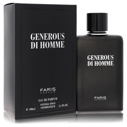 Fariis Generous Di Homme By Fariis Parfum Eau De Parfum Spray 3.4 Oz For Men