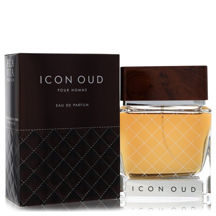 Flavia Icon Oud By Flavia Eau De Parfum Spray 3.4 Oz For Men