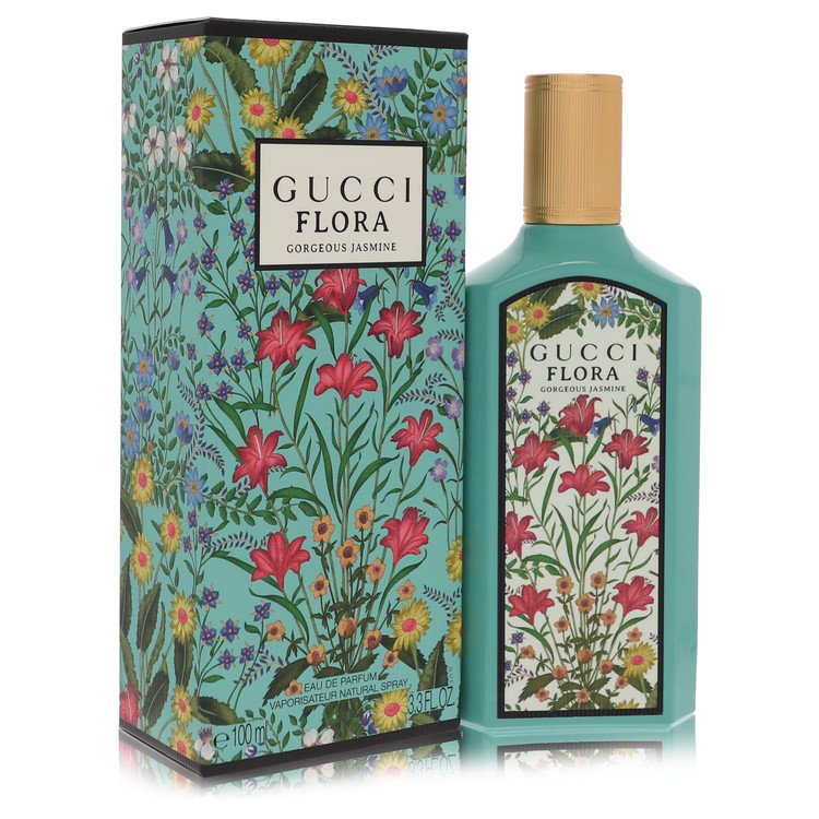 Flora Gorgeous Jasmine By Gucci Eau De Parfum Spray 3.3 Oz For Women