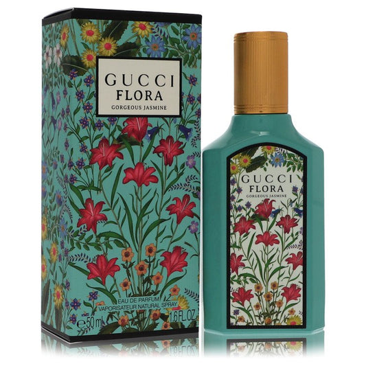 Flora Gorgeous Jasmine By Gucci Eau De Parfum Spray 1.6 Oz For Women