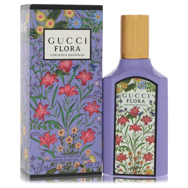 Flora Gorgeous Magnolia By Gucci Eau De Parfum Spray 1.6 Oz For Women