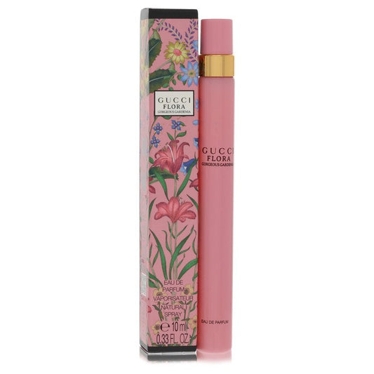 Flora Gorgeous Gardenia By Gucci Mini Eau De Parfum Spray .33 Oz For Women