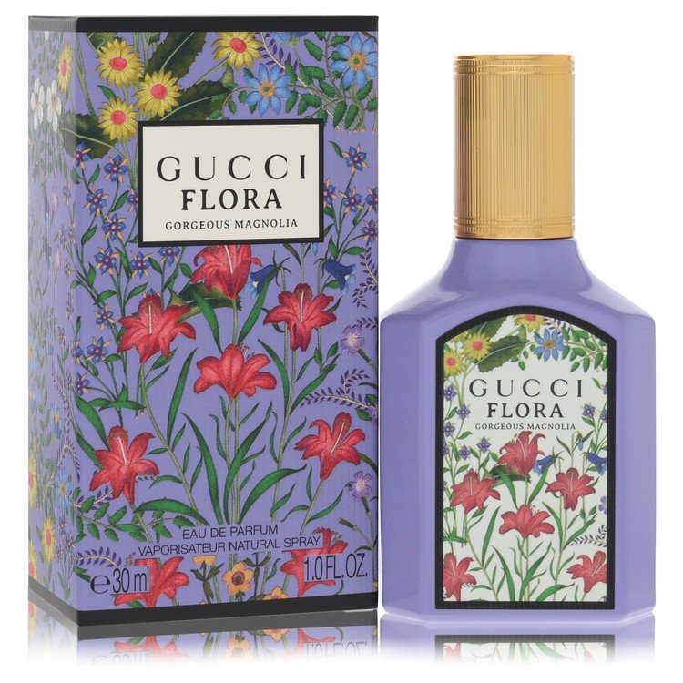 Flora Gorgeous Magnolia By Gucci Eau De Parfum Spray 1.0 Oz For Women
