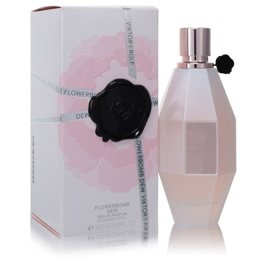 Flowerbomb Dew By Viktor & Rolf Eau De Parfum Spray 3.4 Oz For Women