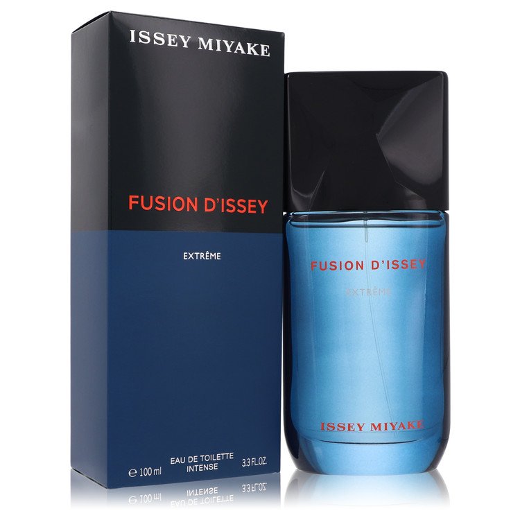Fusion D'Issey Extreme By Issey Miyake Eau De Toilette Intense Spray 3.3 Oz For Men
