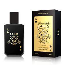 Intense Gold Ace By New Brand 3.4 Fl.Oz. EDT Spray For Men