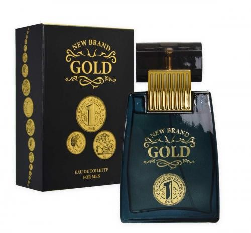 Gold By New Brand 3.4 Fl.Oz. EDT Spray For Men