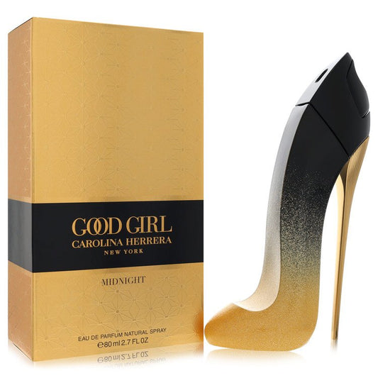 Good Girl Midnight By Carolina Herrera Eau De Parfum Spray 2.7 Oz For Women
