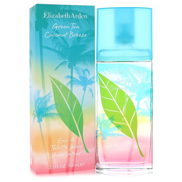 Green Tea Coconut Breeze By Elizabeth Arden Eau De Toilette Spray 3.3 Oz For Women