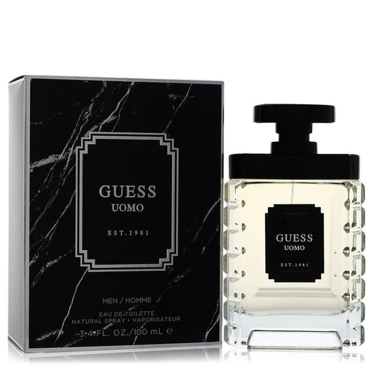 Guess Uomo By Guess Eau De Toilette Spray 3.4 Oz For Men