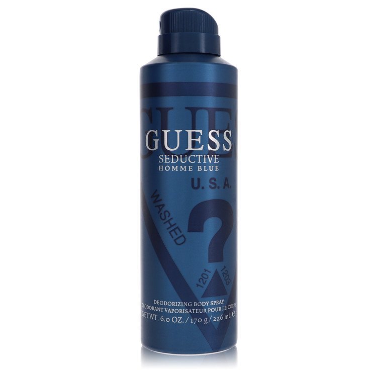 Guess Seductive Homme Blue By Guess Body Spray 6 Oz For Men