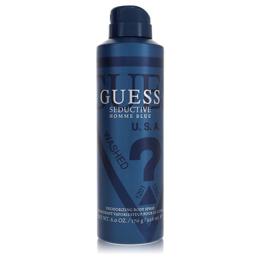 Guess Seductive Homme Blue By Guess Body Spray 6 Oz For Men