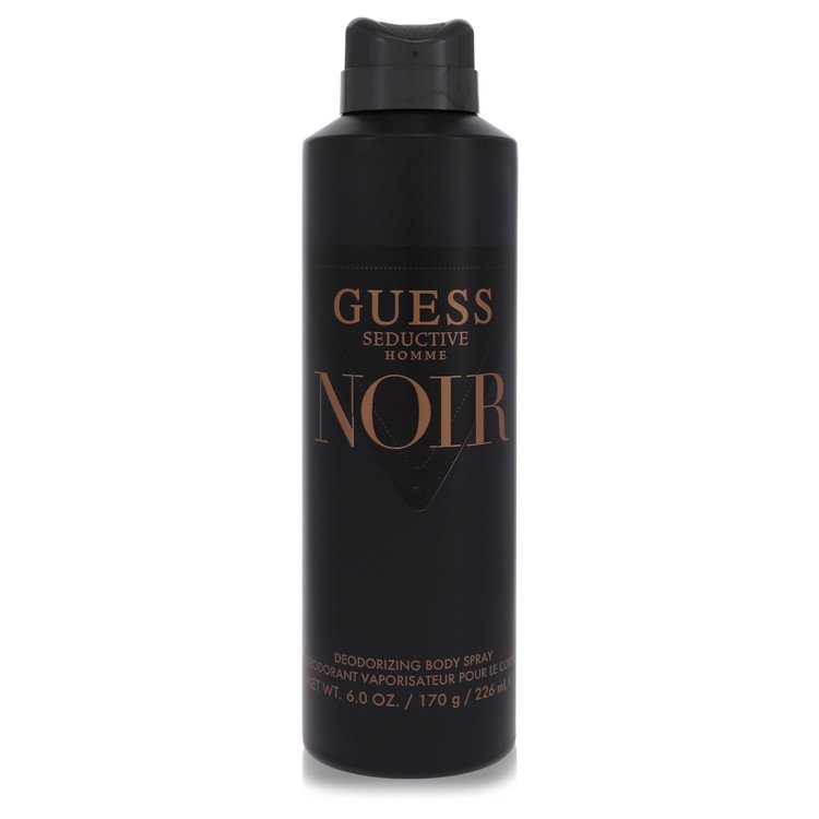 Guess Seductive Homme Noir By Guess Body Spray 6 Oz For Men
